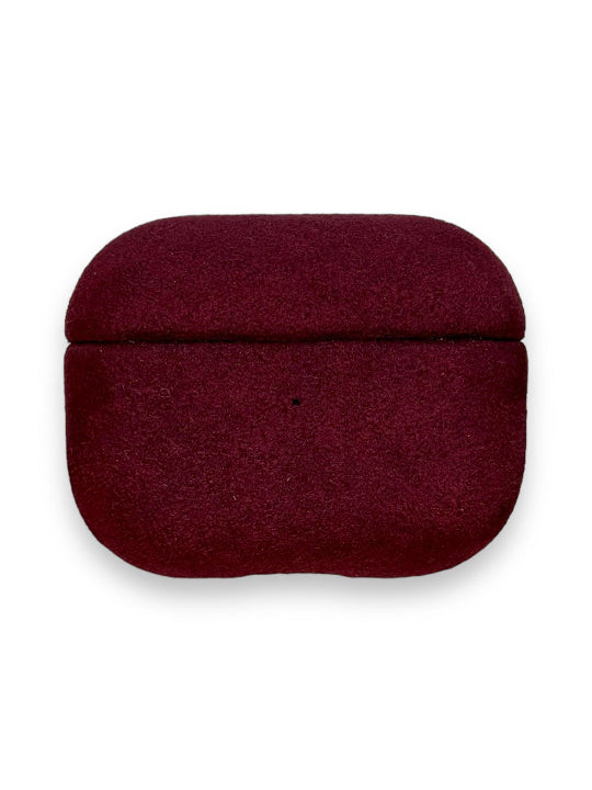 AirPods Pro Case Alcantara Burgundy - Timexout