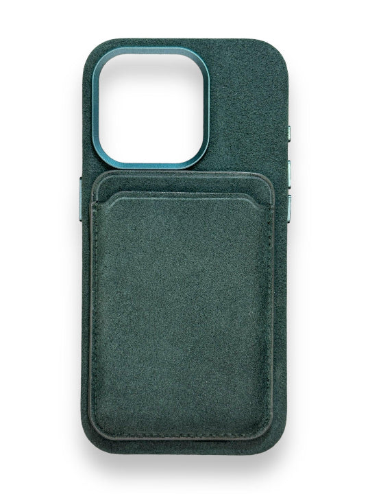 Alcantara iPhone Case And MagSafe Wallet - Timexout